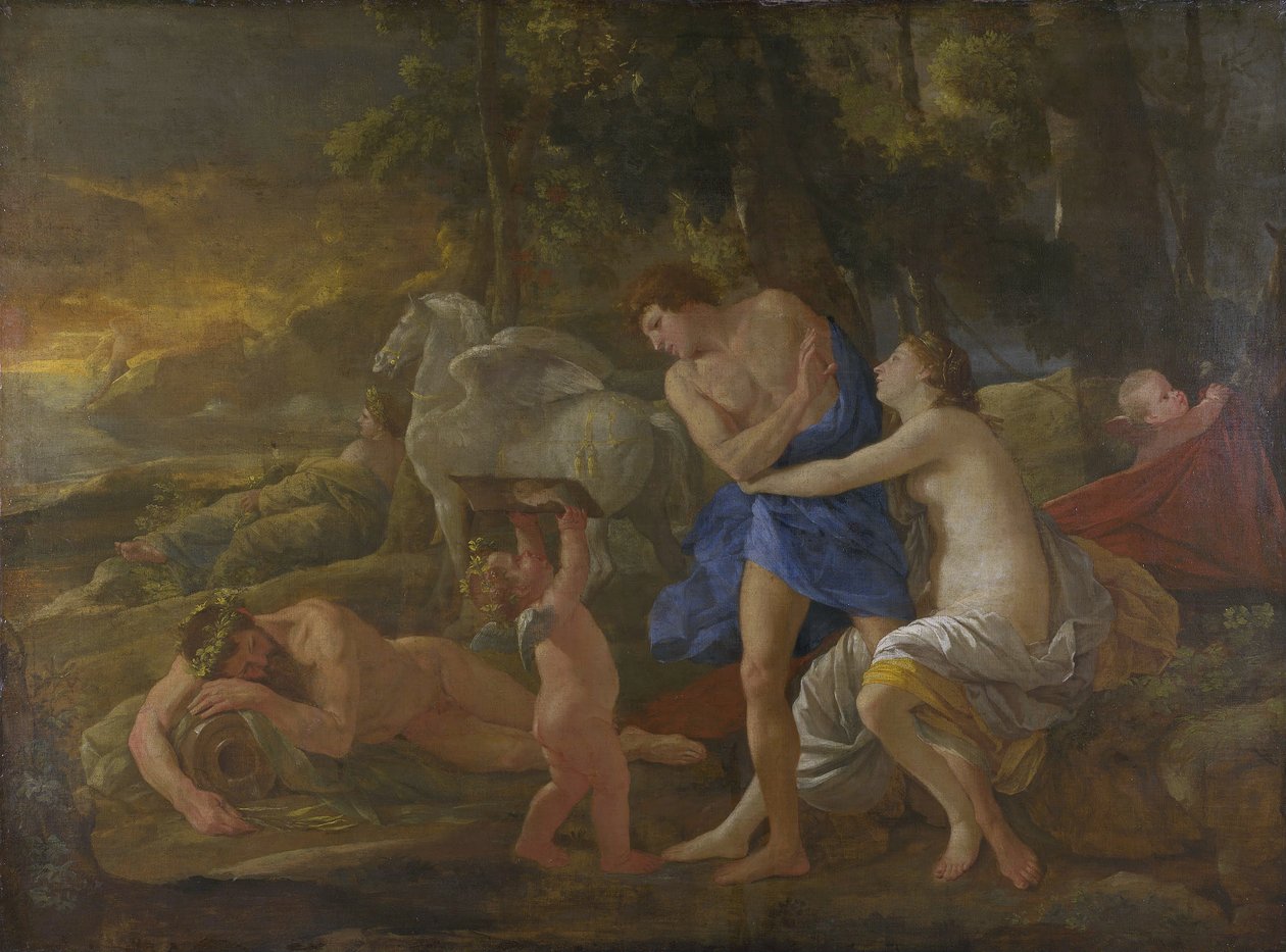 Cephalus und Aurora, ca. 1630 von Nicolas Poussin