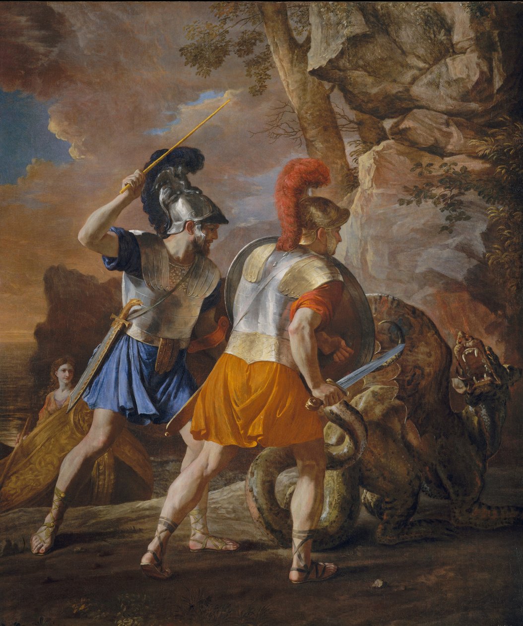 Die Gefährten von Rinaldo von Nicolas Poussin