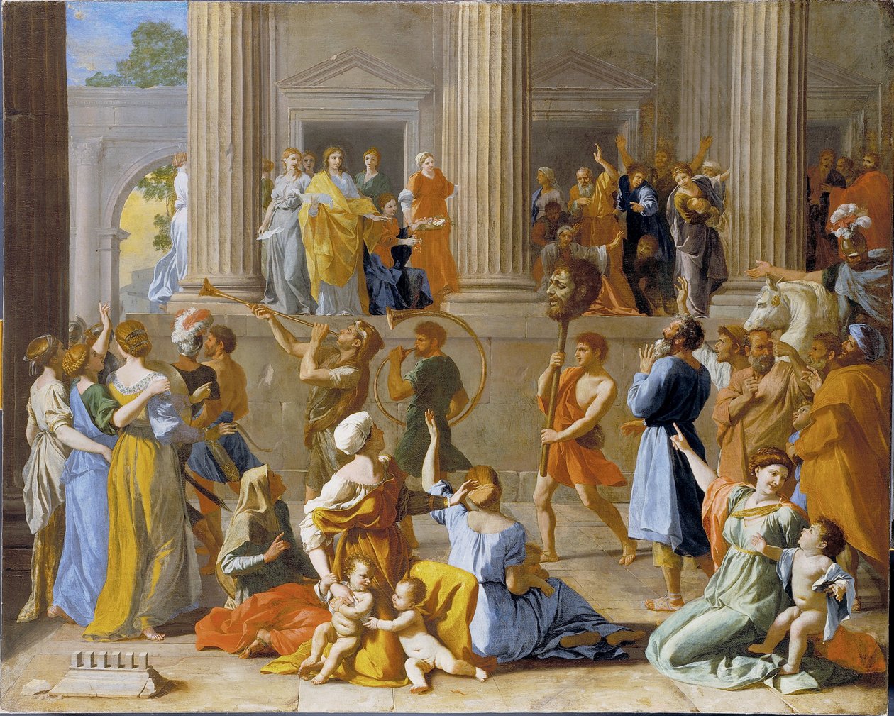 Der Triumph Davids von Nicolas Poussin