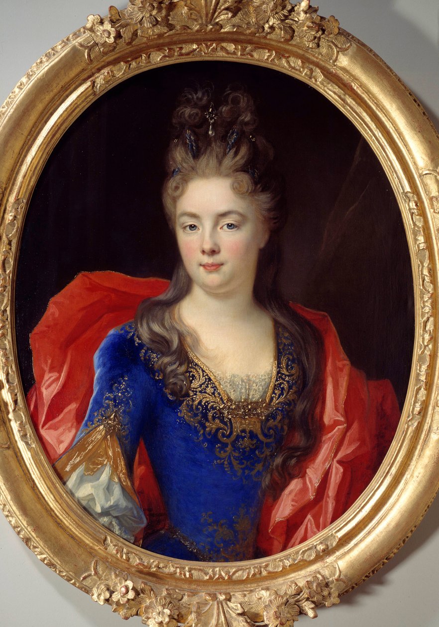 Porträt von Anne Geneviève de Lévis Ventadour, Prinzessin von Rohan (geb. 1673) Gemälde von Nicolas de Largillière (1656-1746) von Nicolas de Largillière