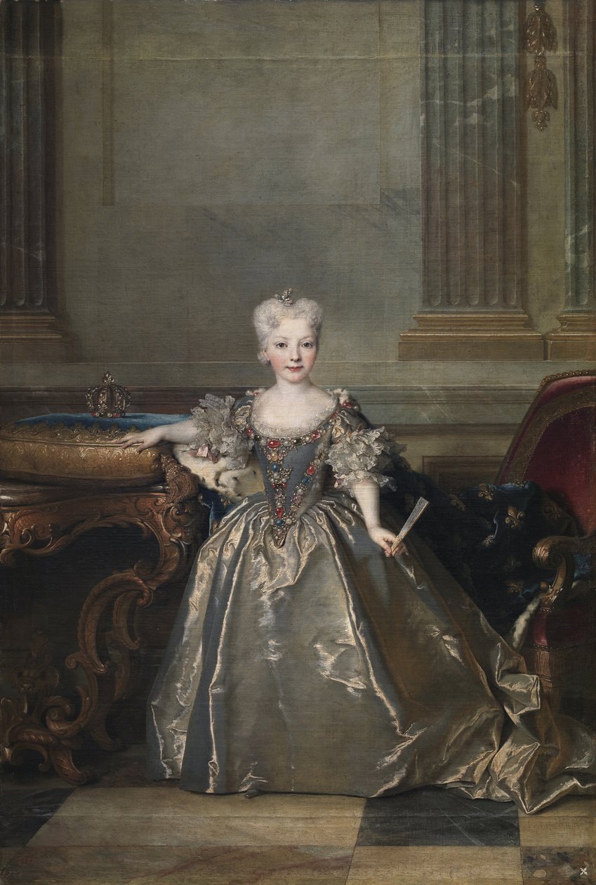Infanta Mariana Victoria von Spanien, 1724 von Nicolas de Largillière