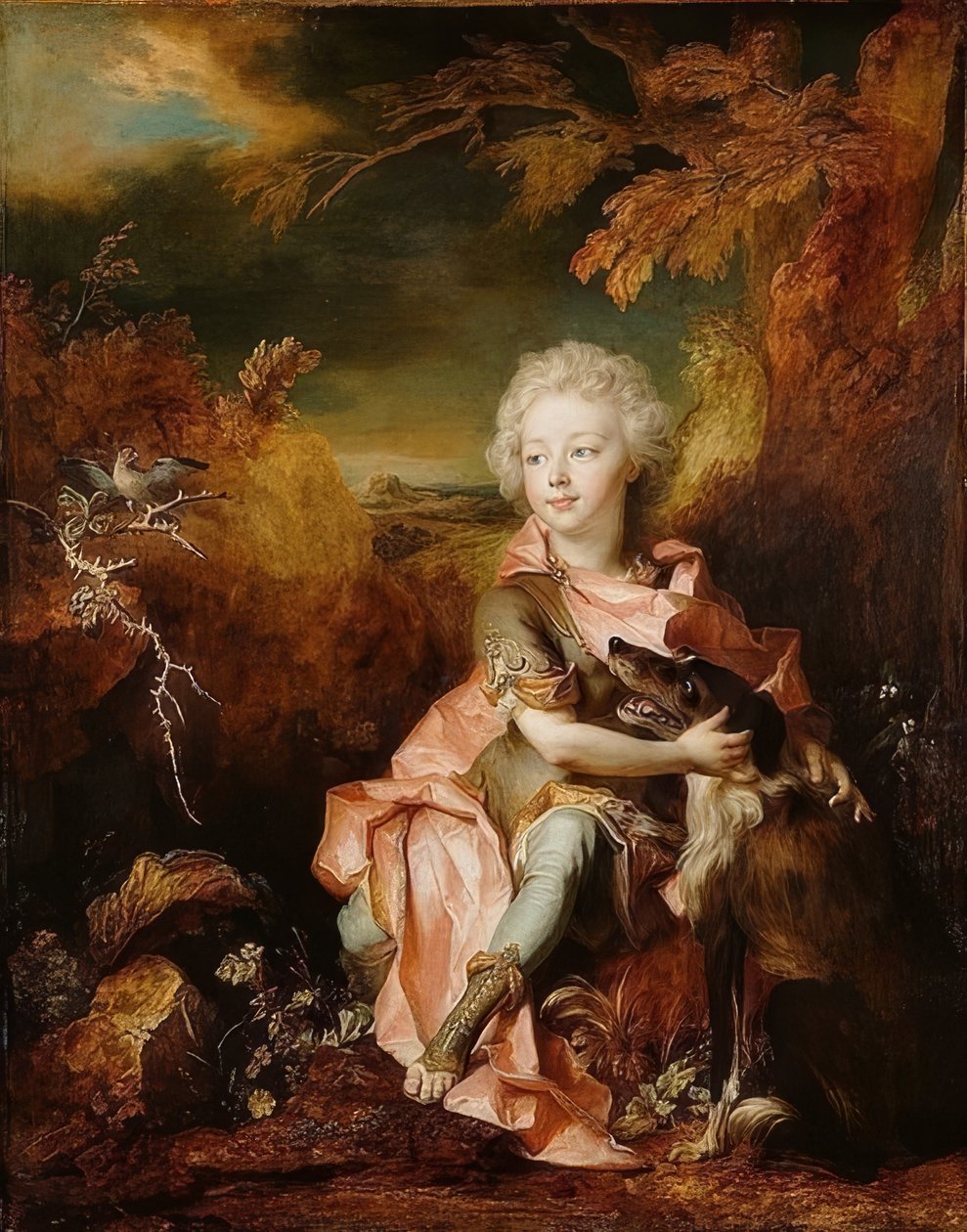 Porträt eines Jungen in Kostüm von Nicolas de Largillière