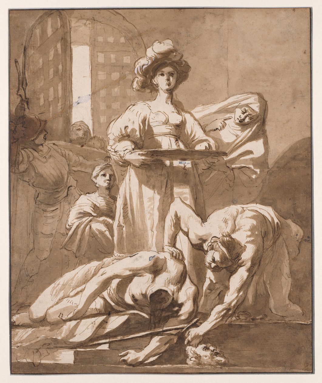 Salome mit dem Kopf von Johannes dem Täufer von Nicolaus Knüpfer