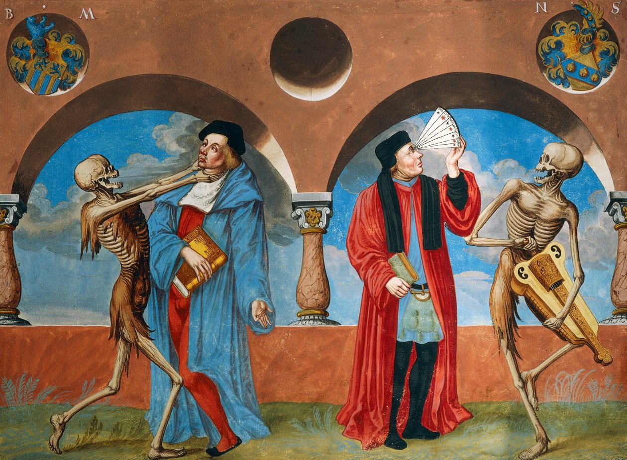 Tod, Kanoniker und Astrologe von Niklaus Manuel