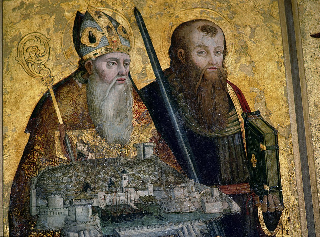 Heilige Blasius und Paulus von Nikola Bozidarovic