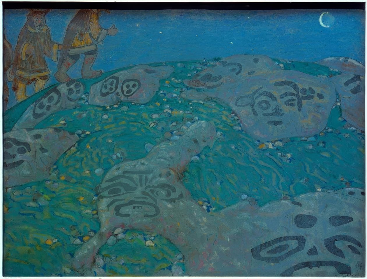 Erdzauber von Nikolai Konstantinowitsch Roerich