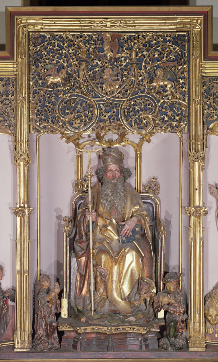 Isenheimer Altar, Heiliger Antonius der Einsiedler von Nikolaus Hagenauer