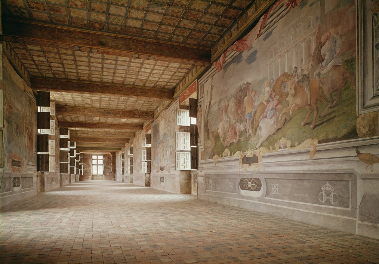 Szenen aus der Aeneis in der Salle des Gardes von Noel Jallier