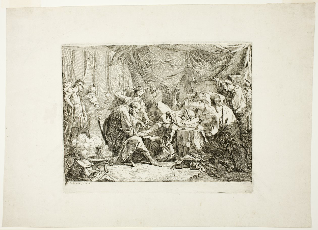 Antiochus, nach seinem Tod, diktierte sein Testament von Noel Halle