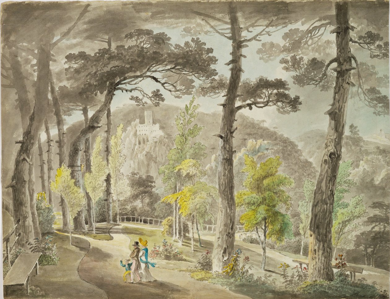 Promenade im Hinterbrühltal, ein beliebtes Ausflugs- und Urlaubsgebiet südlich von Wien von Norbert Bittner