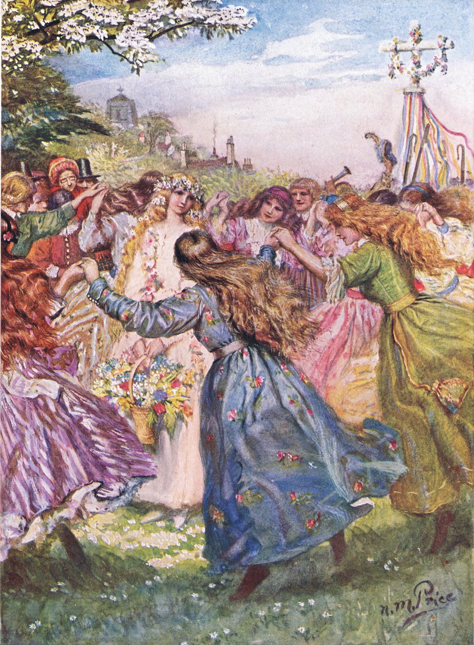 Ich soll die Maikönigin sein, Mutter, Illustration aus 