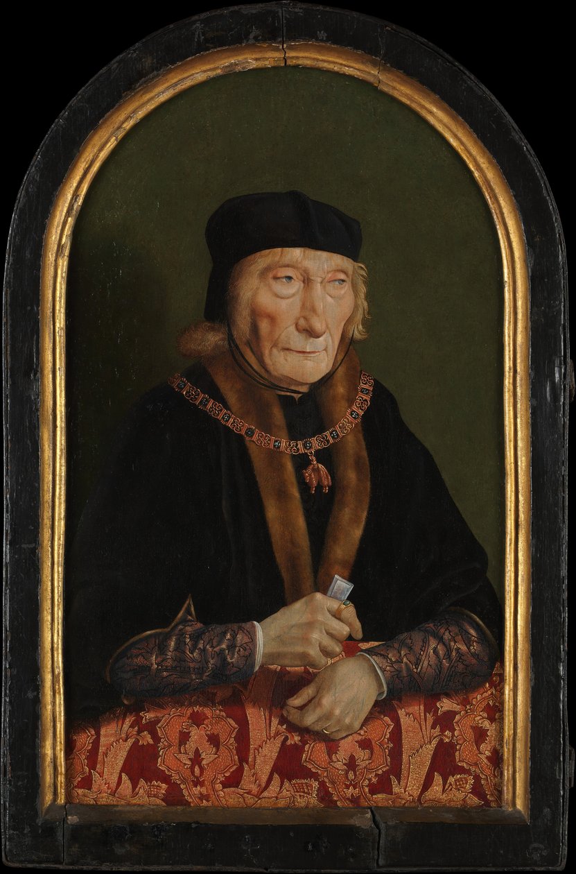 Jan 1438-1516, Erster Graf von Egmond, Gräfin von Egmond Magdalena van..., 1464-1538 von North Netherlandish Painter