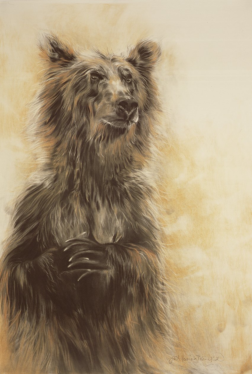 Grizzlybär 1, 2002 von Odile Kidd
