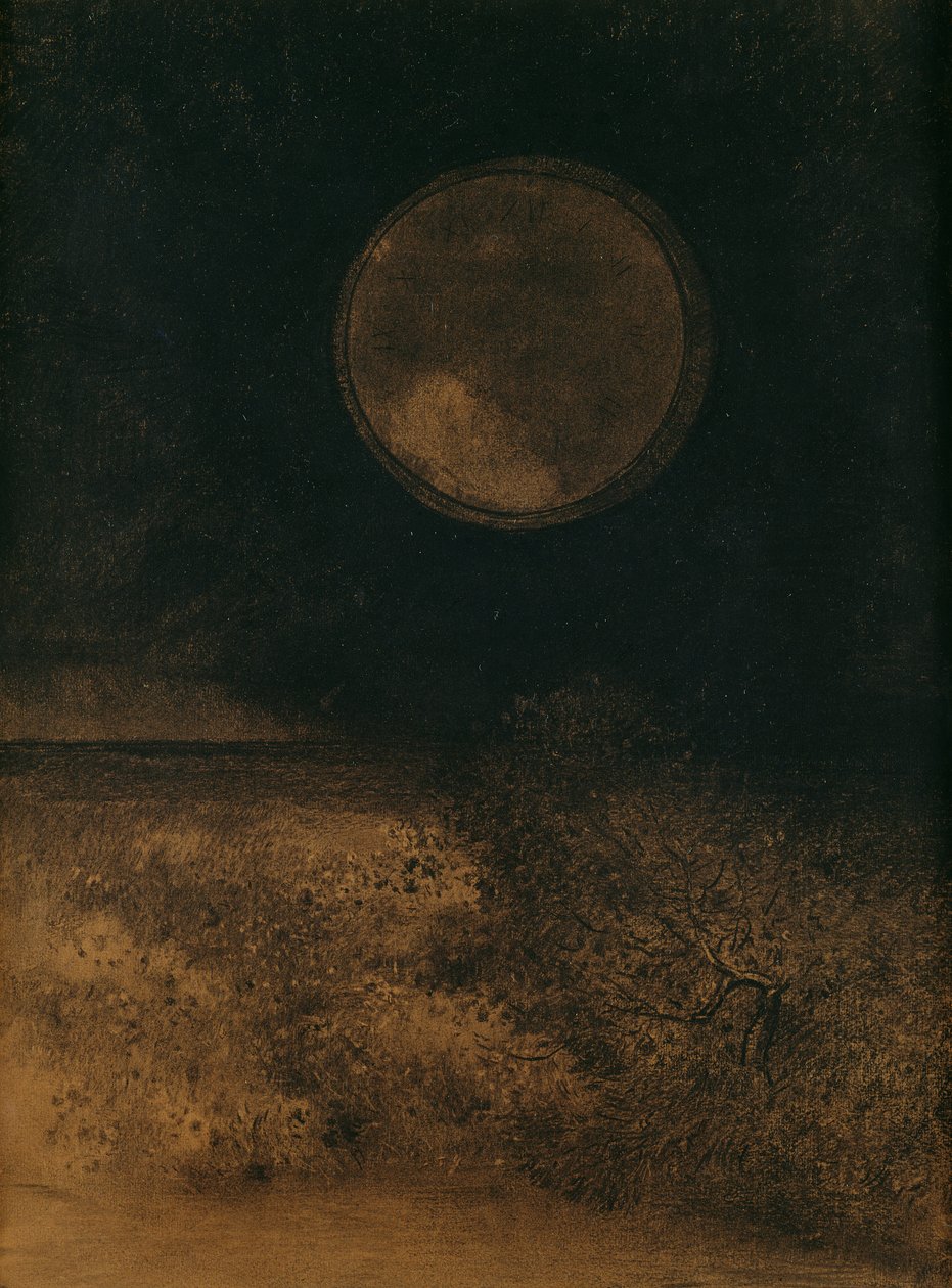 Die Sphäre (Globus), 1890-95 von Odilon Redon