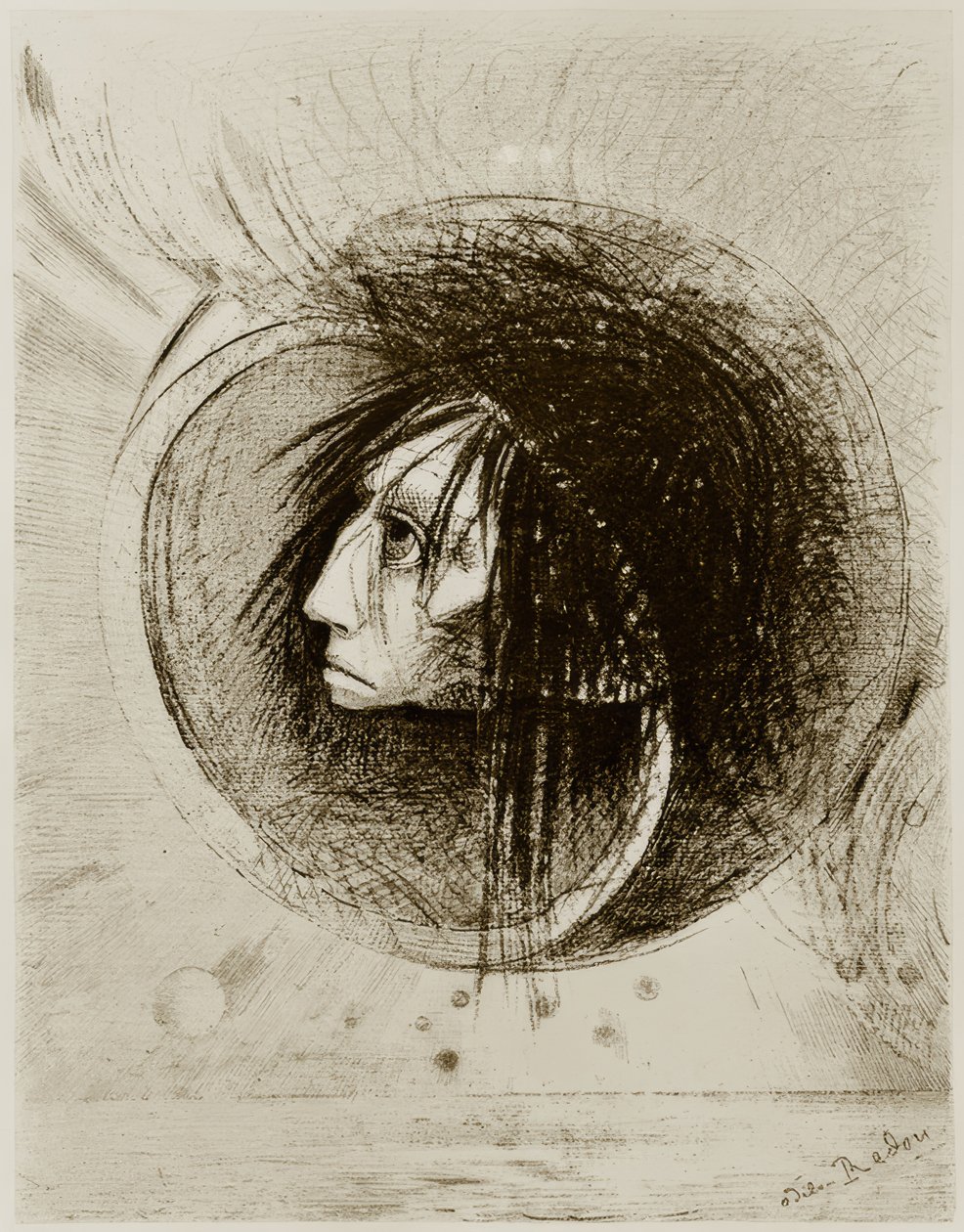 Das Entspringen von Odilon Redon