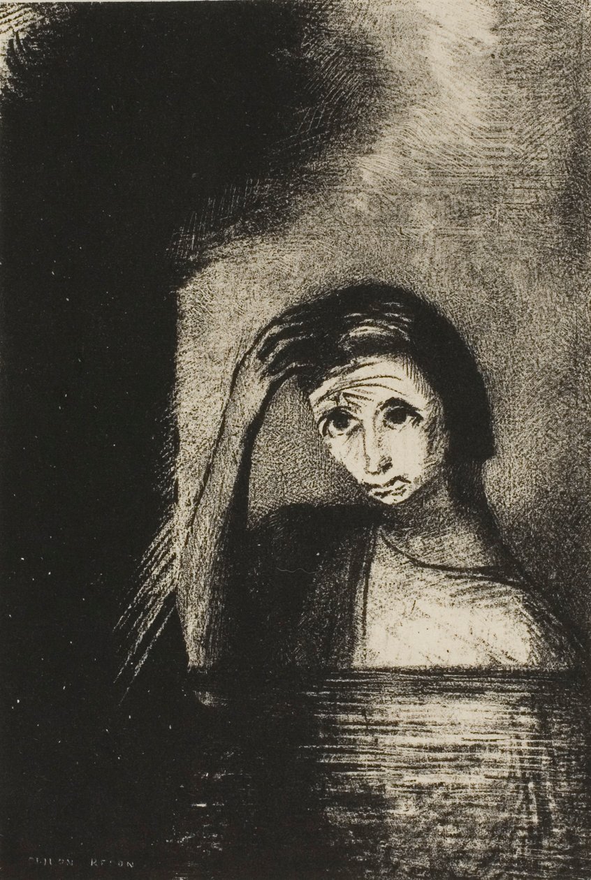 Frontispiz aus Emile Verhaerens Les Debacles von Odilon Redon