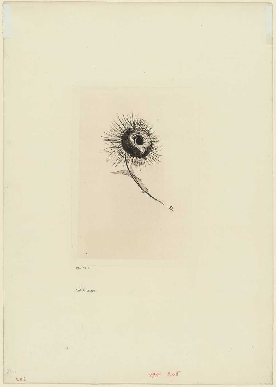 Schlussstück, Tafel 9 von 9 von Odilon Redon