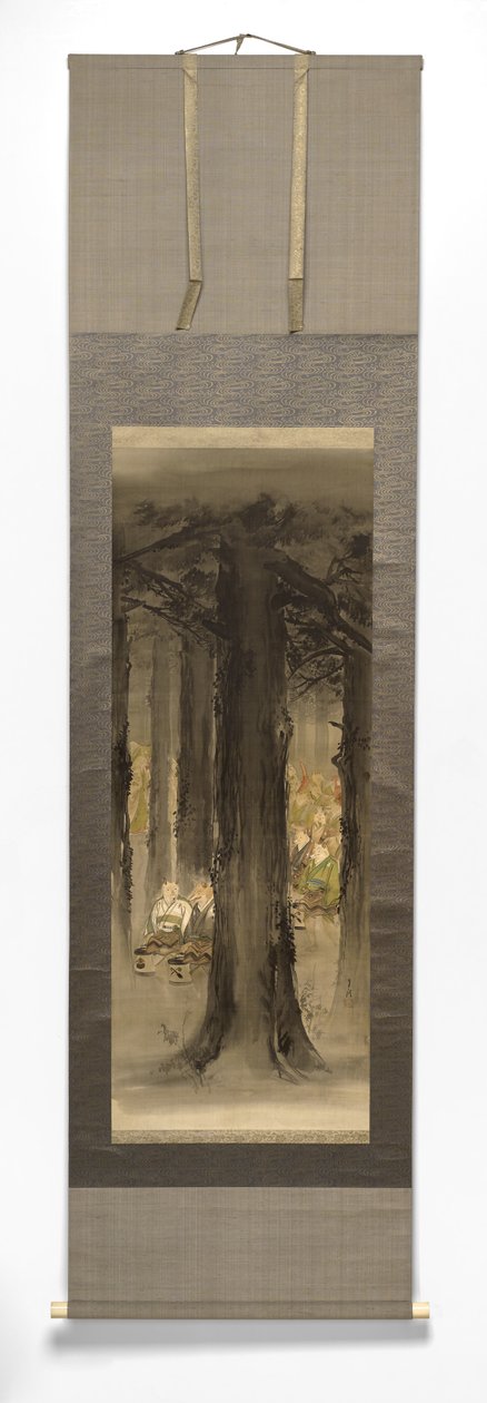Kitsune No Yomeiri [Die Hochzeit des Fuchses], späte 19. bis frühes 20. Jahrhundert von Ogata Gekko