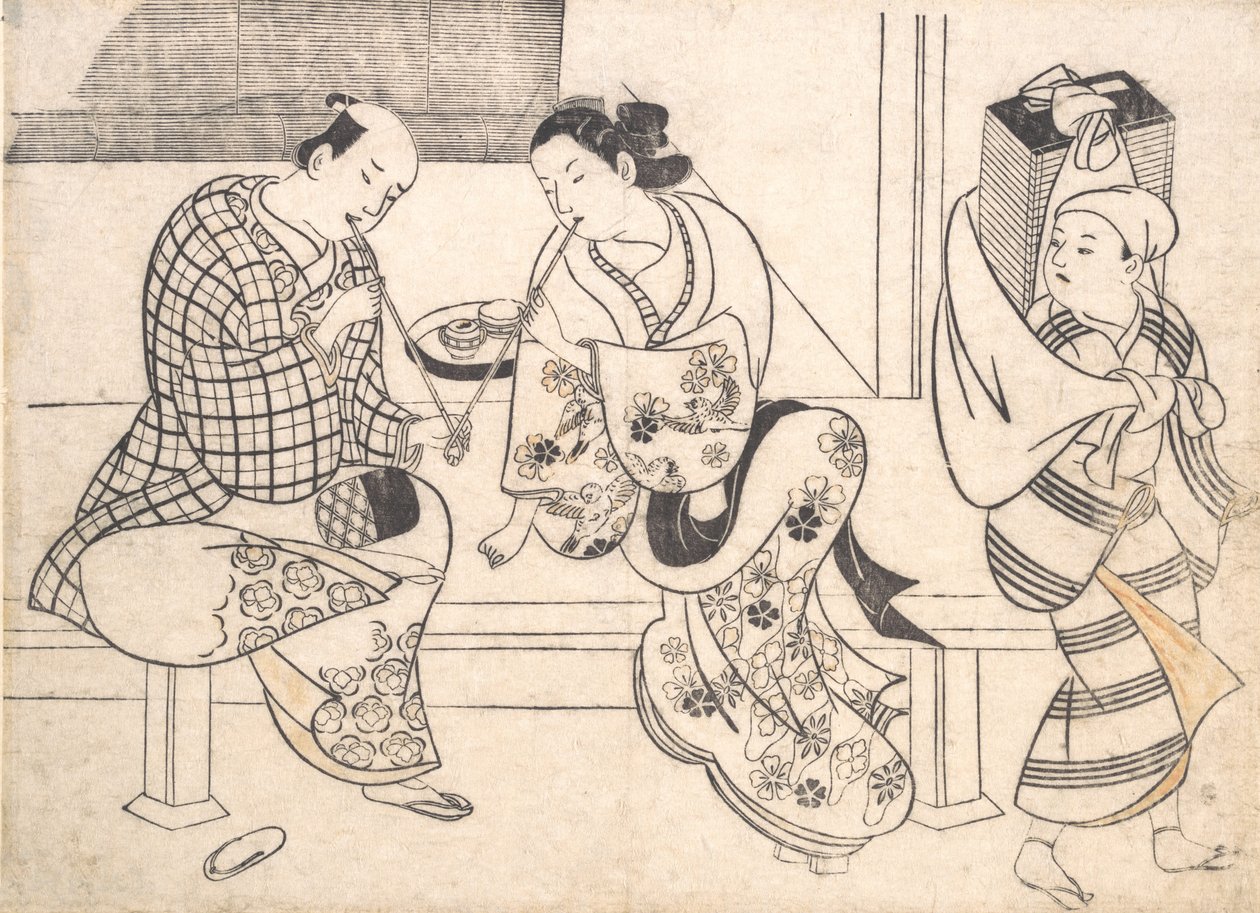 Liebespaar von Okumura Masanobu