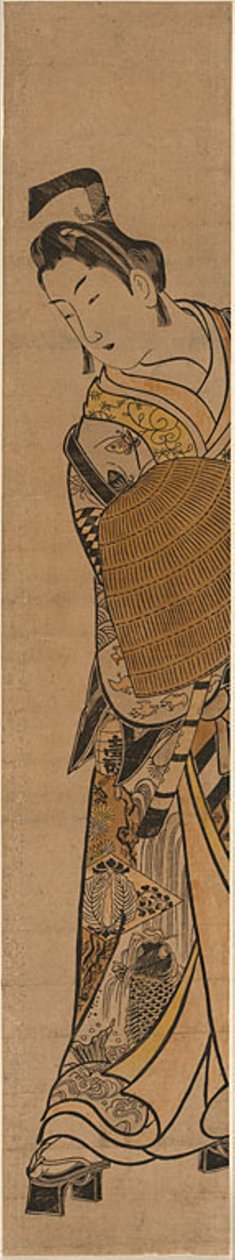 Der Schauspieler Onoe Kikugoro I als Soga no Goro von Okumura Masanobu