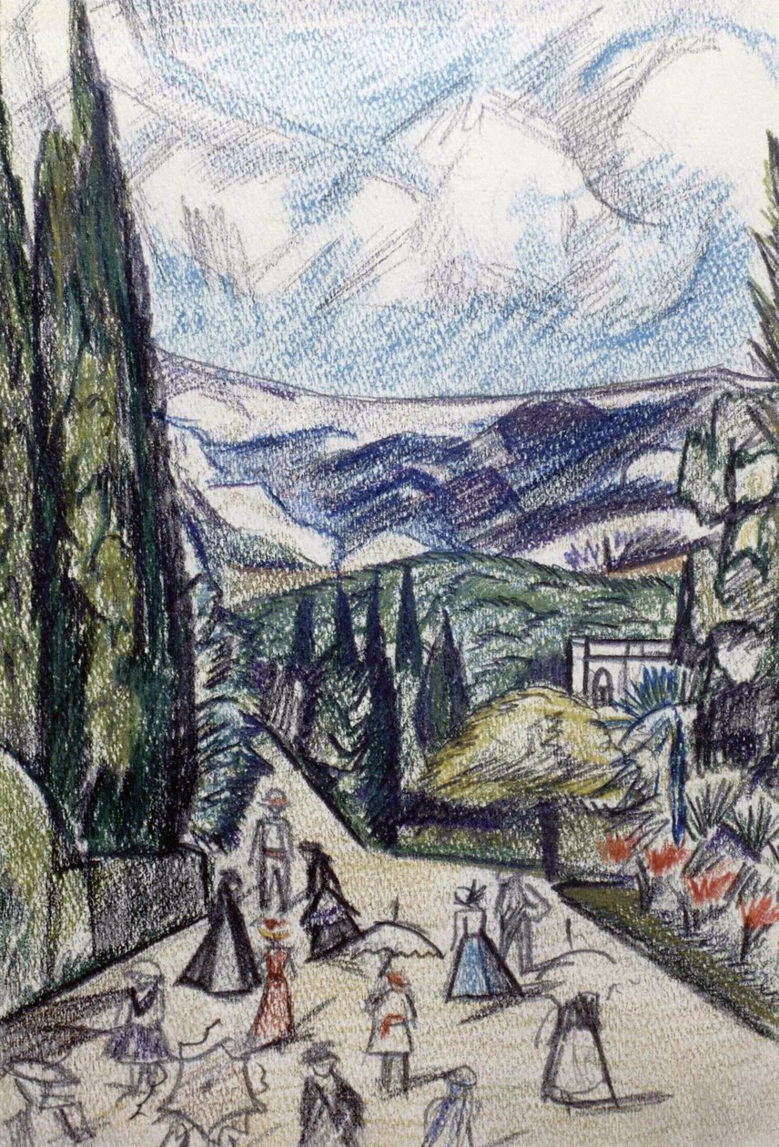 Krim Landschaft von Olga Rozanova