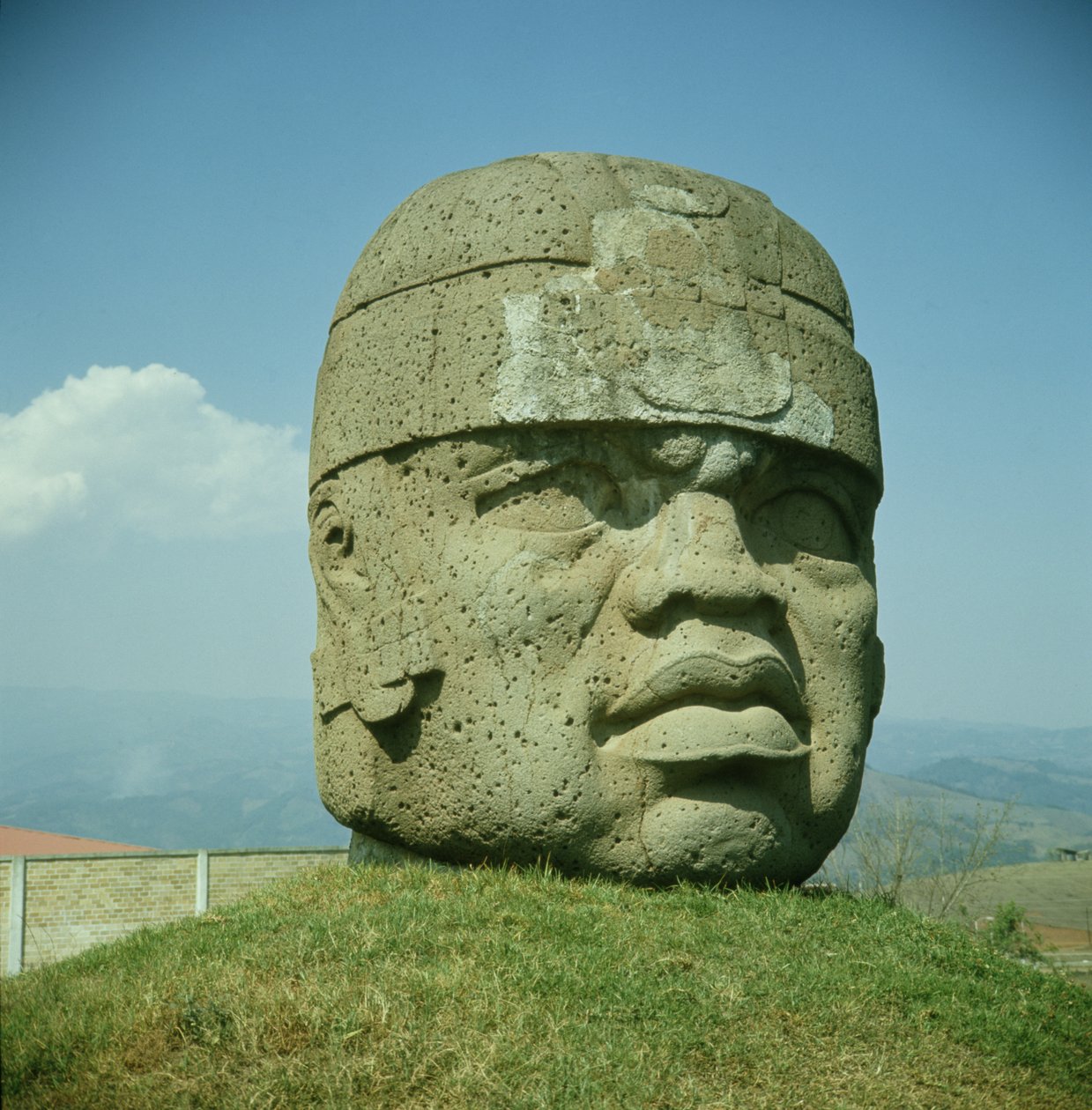 Kolossaler Kopf 1 aus San Lorenzo, Veracruz, Mexiko, präklassisch von Olmec