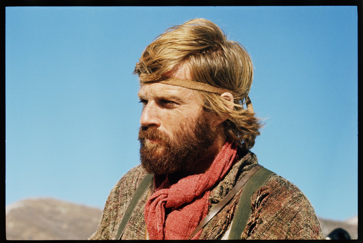 Robert Redford am Set von 