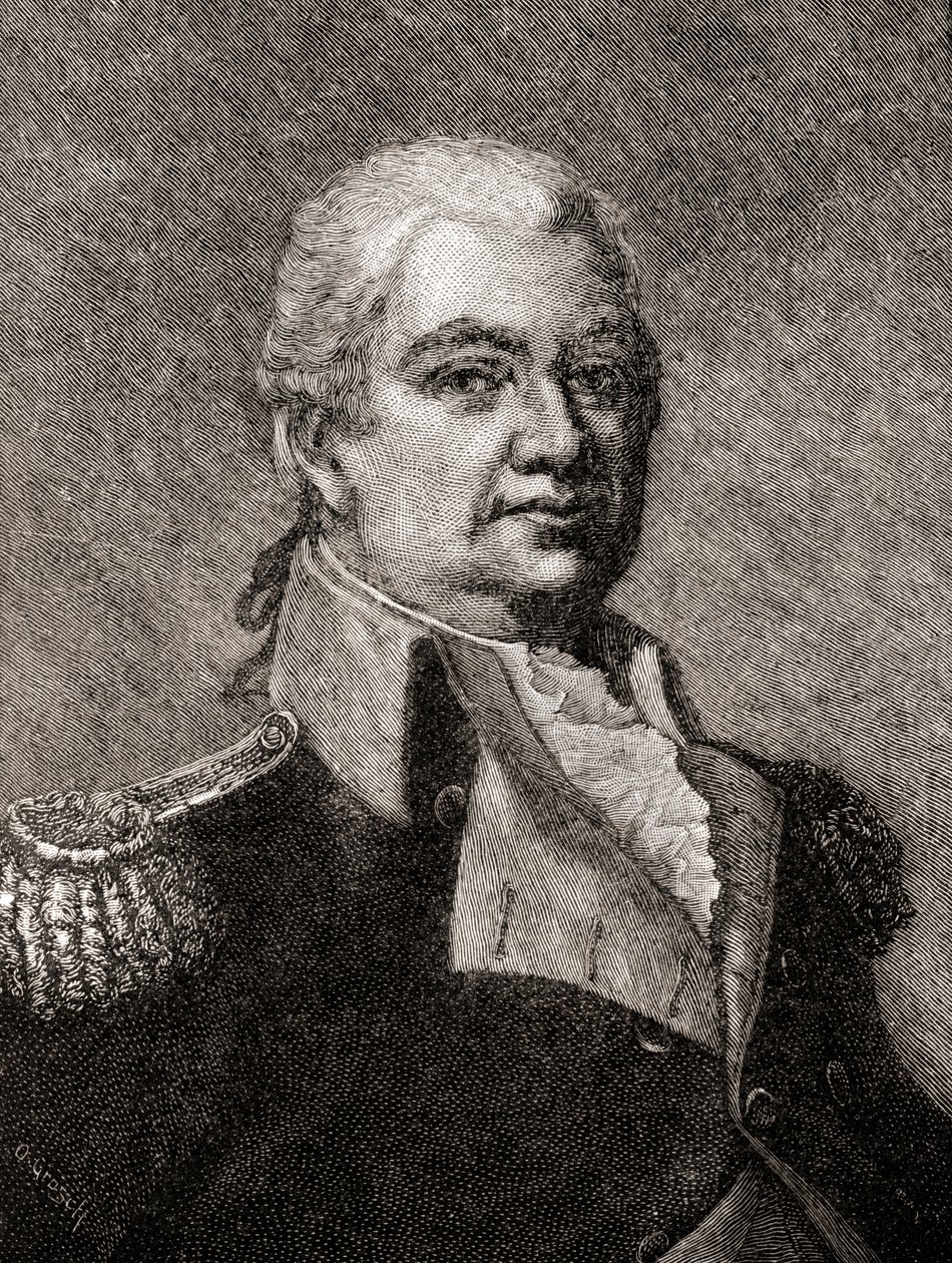 Henry Knox, aus Die Geschichte unseres Landes, veröffentlicht 1905 von Oscar Edward Grosch