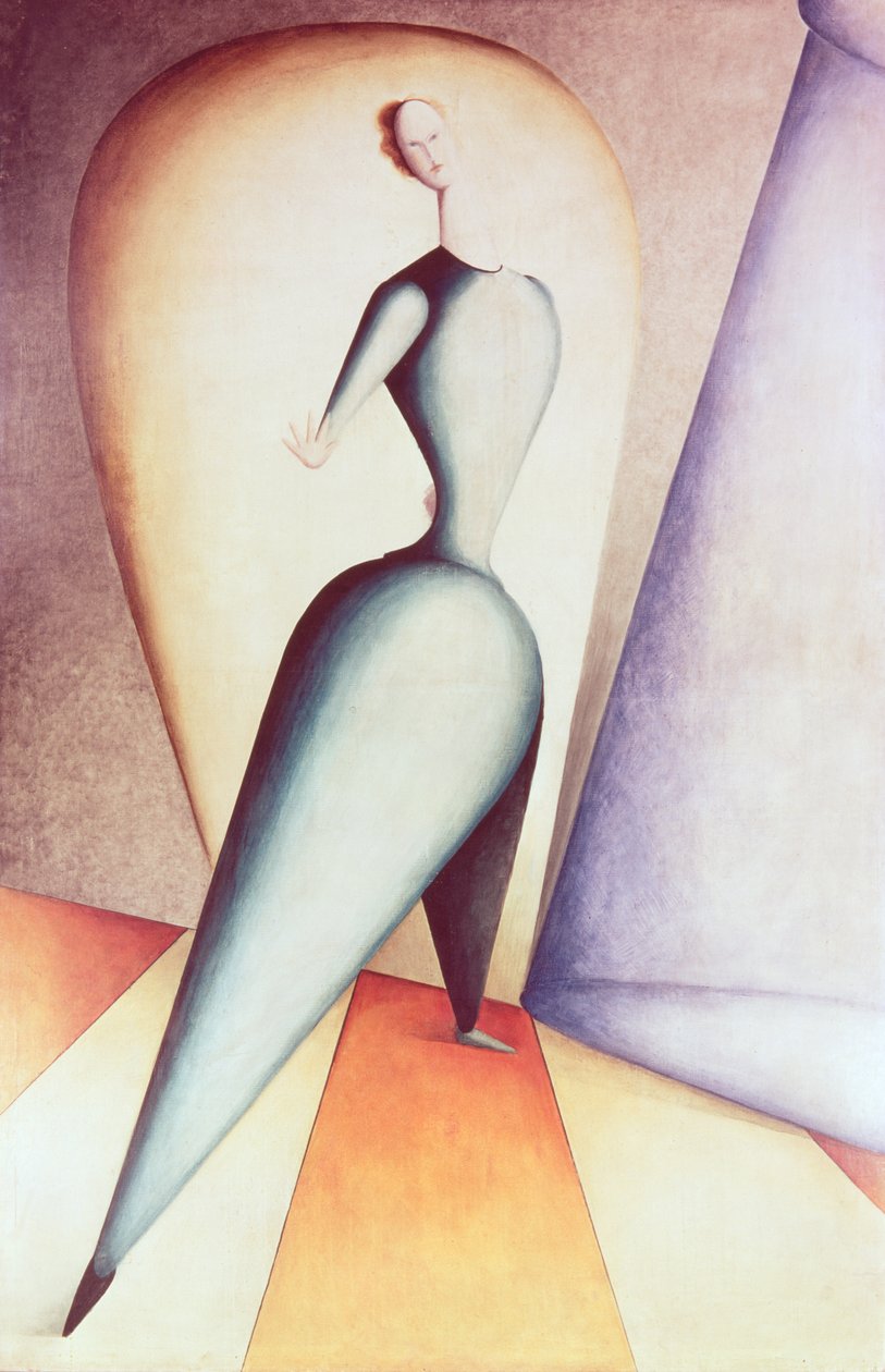 Die Tänzerin, 1922-23 von Oskar Schlemmer