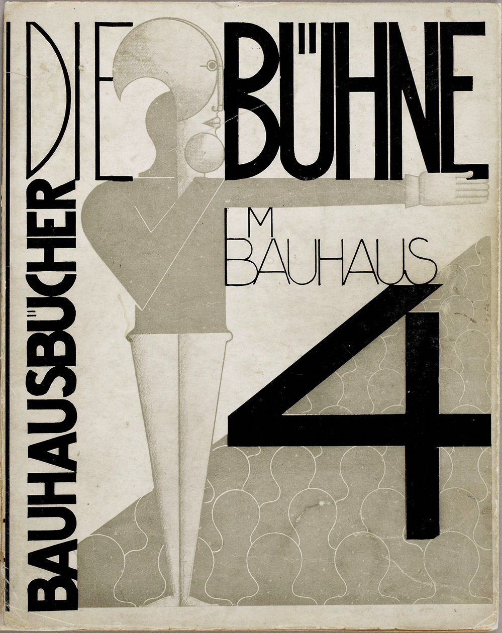 Cover-Design Die Bühne im Bauhaus, 1925 von Oskar Schlemmer