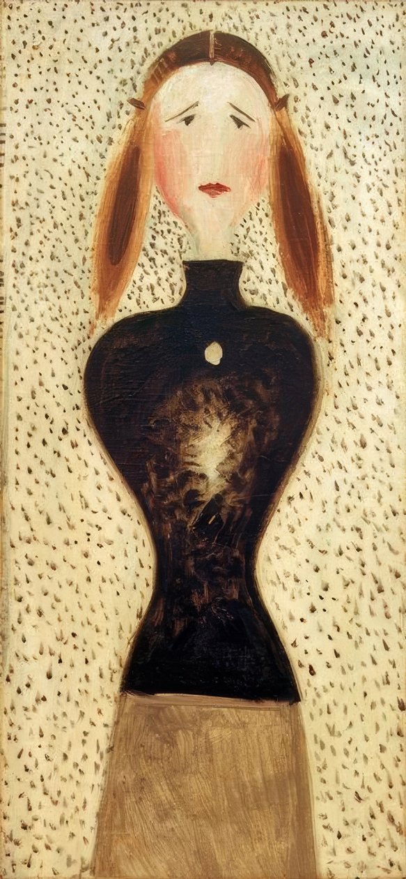 Figur von vorn von Oskar Schlemmer