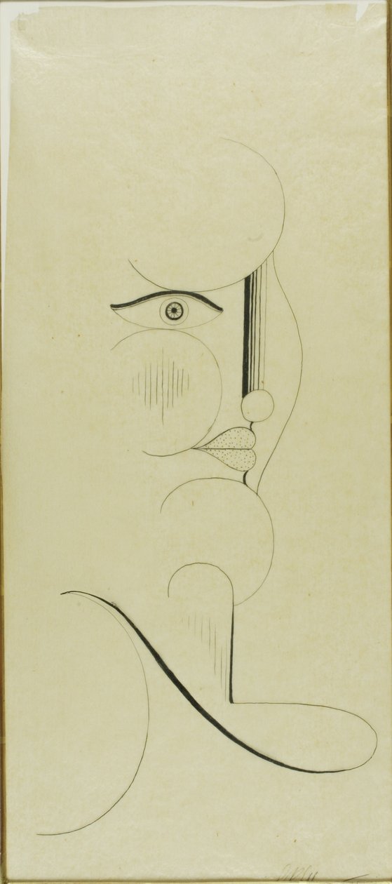 Kopf von Oskar Schlemmer