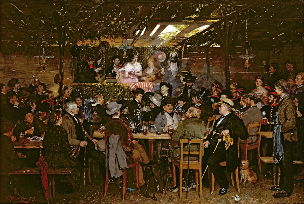 Singen vor einem gefangenen Publikum von Otto Piltz