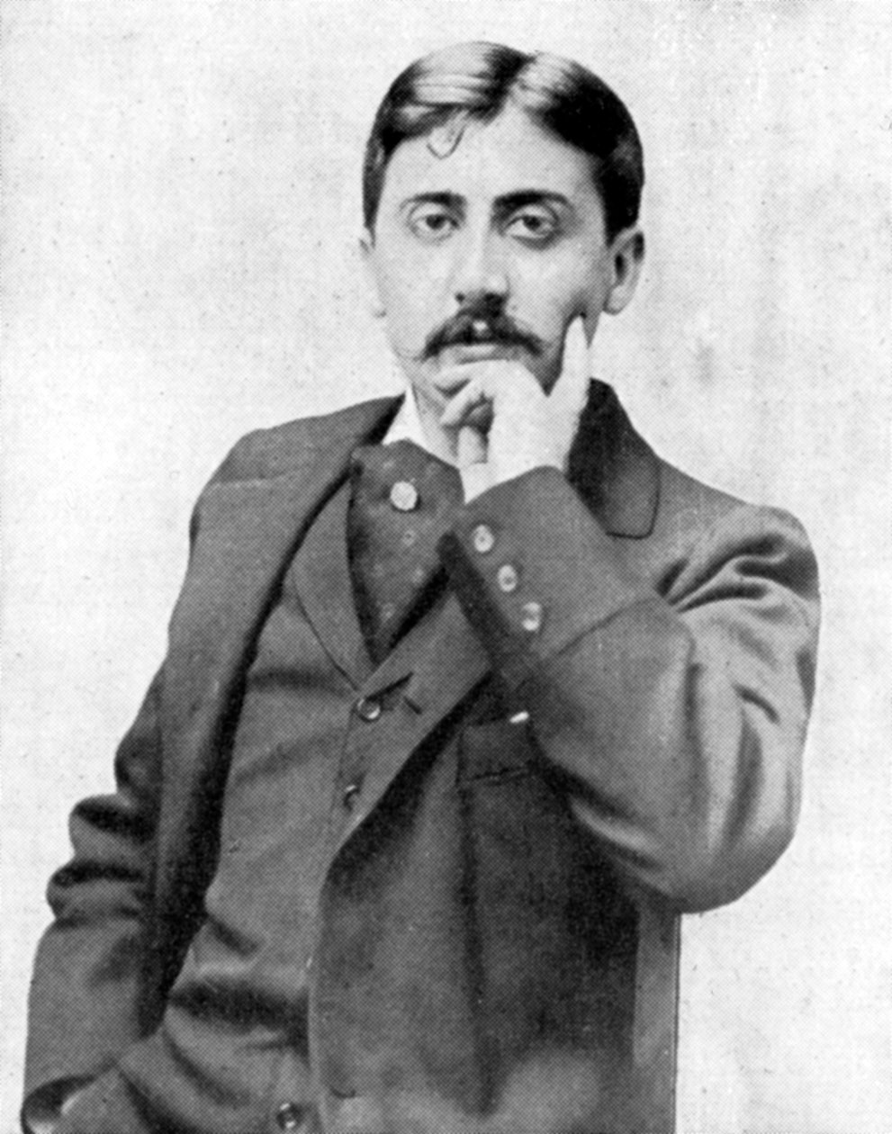 Marcel Proust, französischer Intellektueller, Romanautor, Essayist und Kritiker, spätes 19. - frühes 20. Jahrhundert von Otto