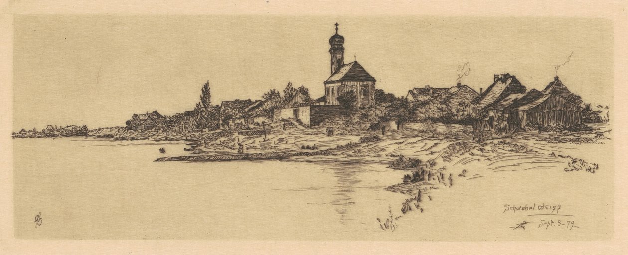 Schwabelweiss, 1879 von Otto Henry Bacher