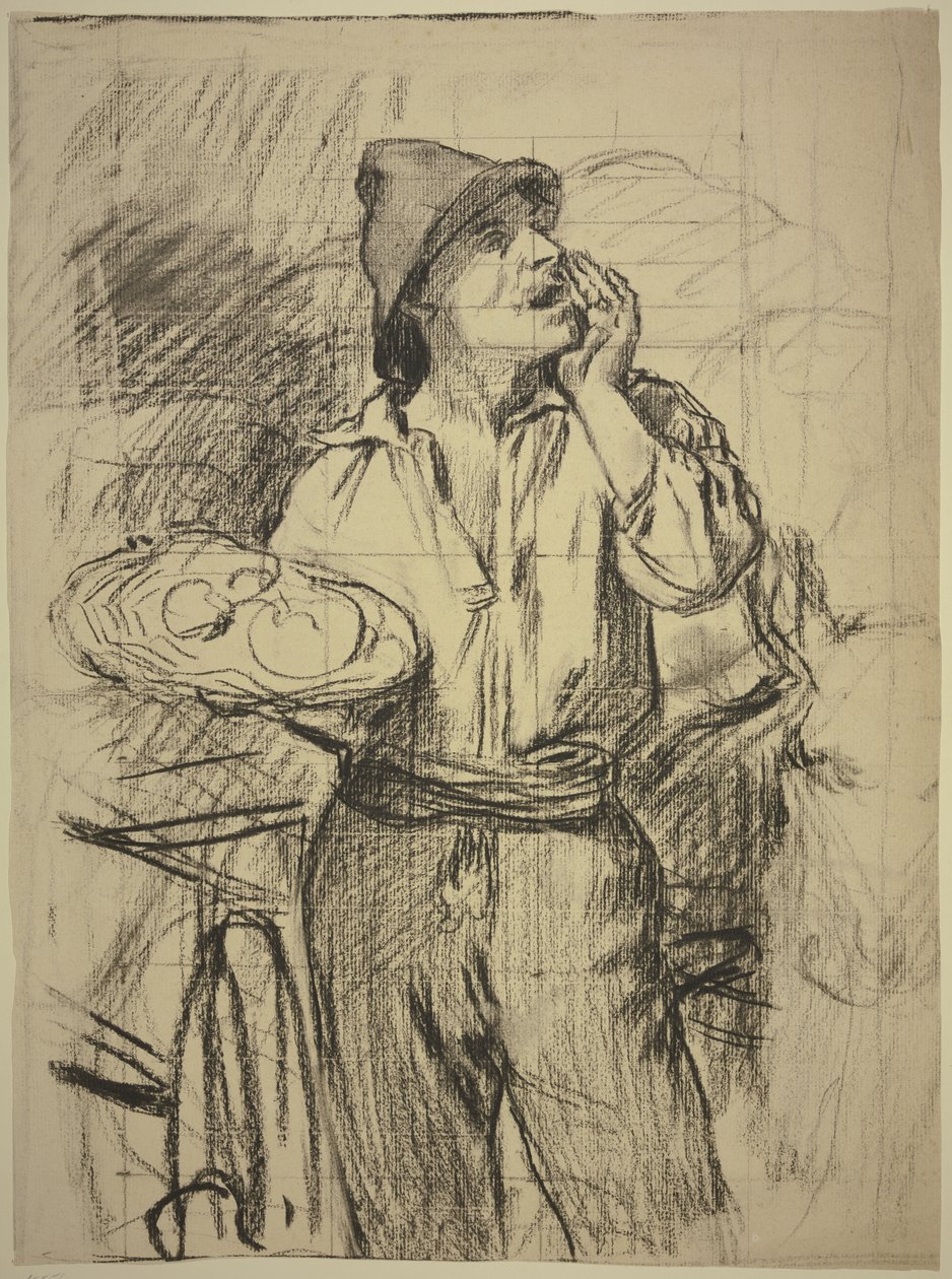 Fischhändler von Otto Scholderer