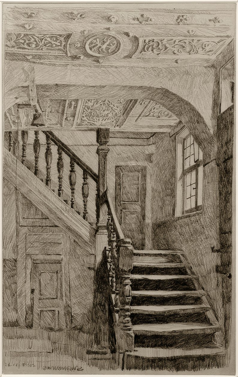 Aus dem Arbeitshaus in Marburg von Otto Ubbelohde