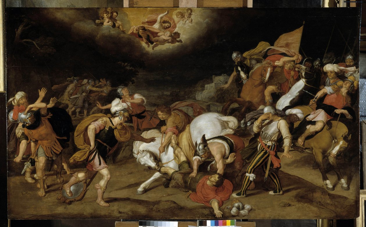 Die Bekehrung des Heiligen Paulus auf dem Weg nach Damaskus im Jahr 42 n. Chr. von Otto van Veen