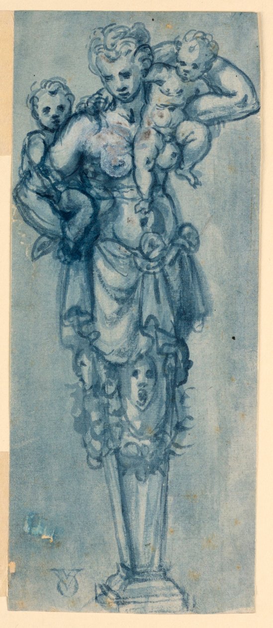 Entwurf für eine Endfigur der Nächstenliebe von Otto van Veen