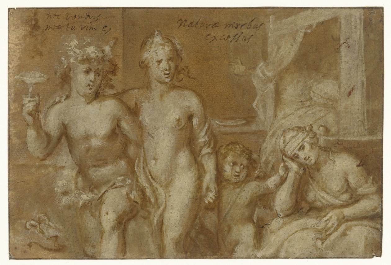 Folgen des Umgangs mit Bacchus und Venus von Otto van Veen