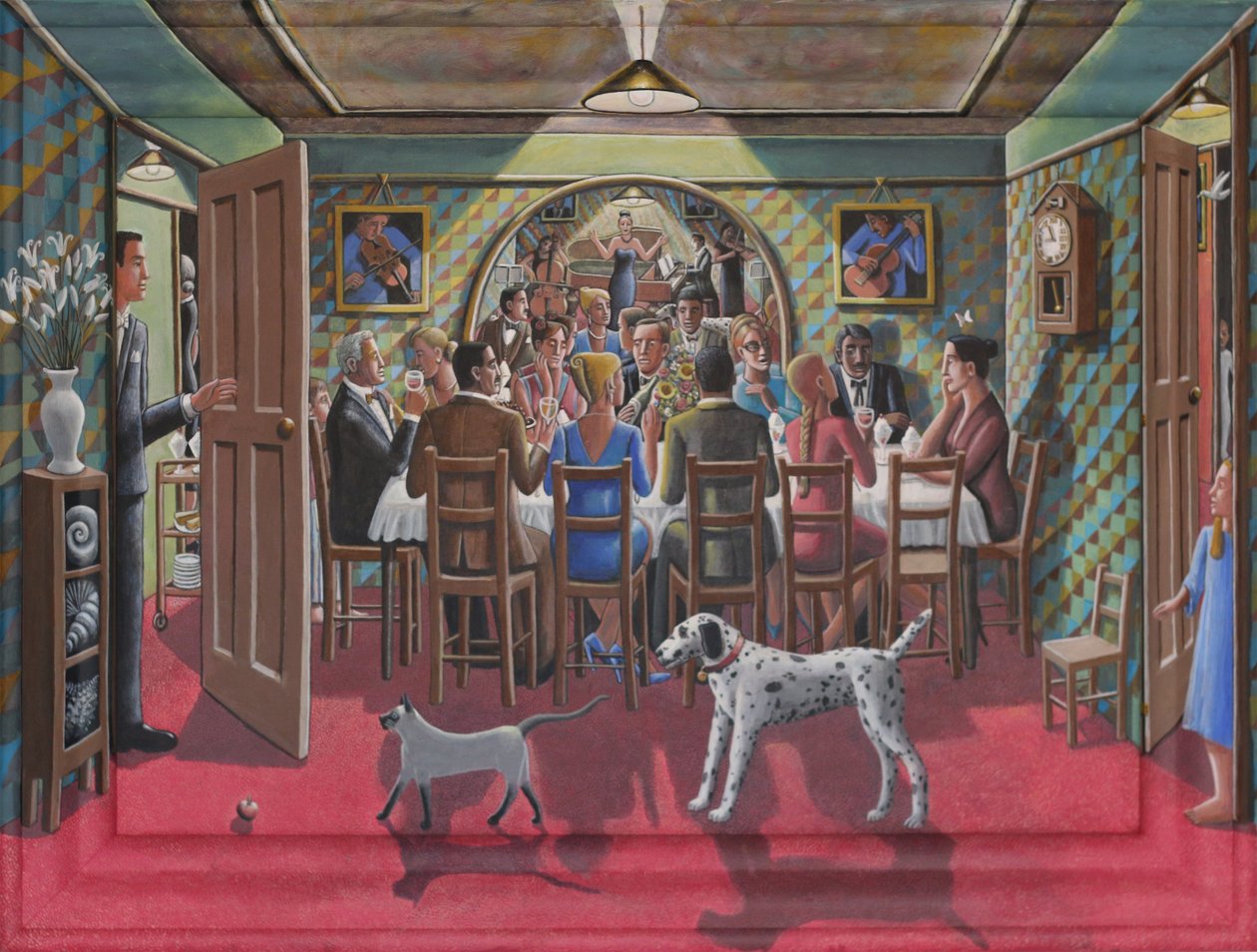 Abendessen - Der Lauf der Zeit, 2025 von PJ Crook