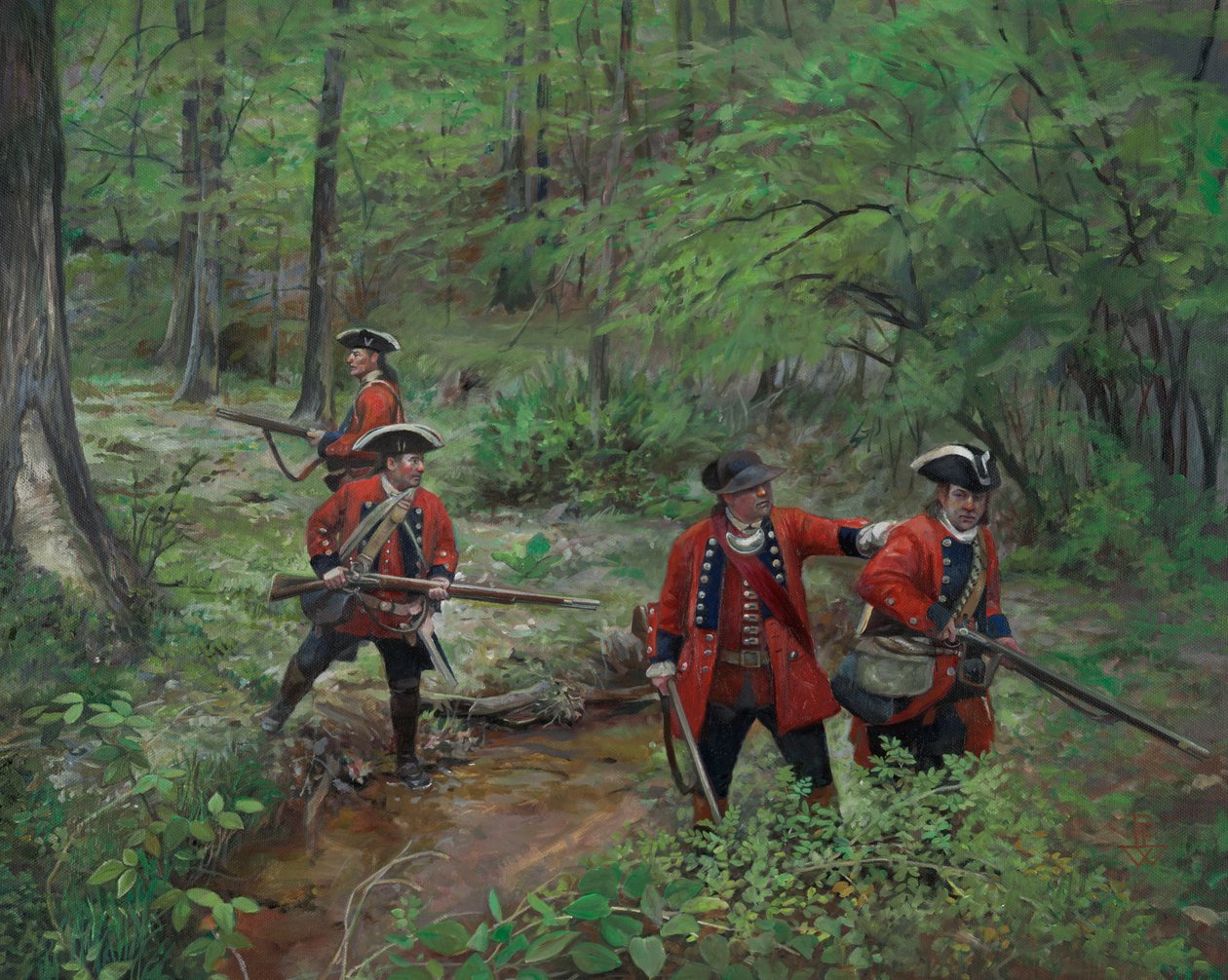 60. Regiment der Fußtruppen Royal Americans, 2013 von Pamela Patrick White