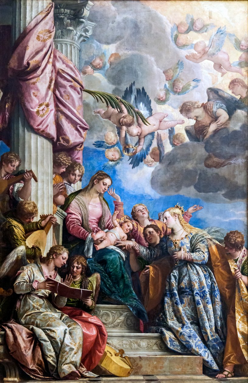 Mystische Hochzeit der Heiligen Katharina von Paolo Veronese