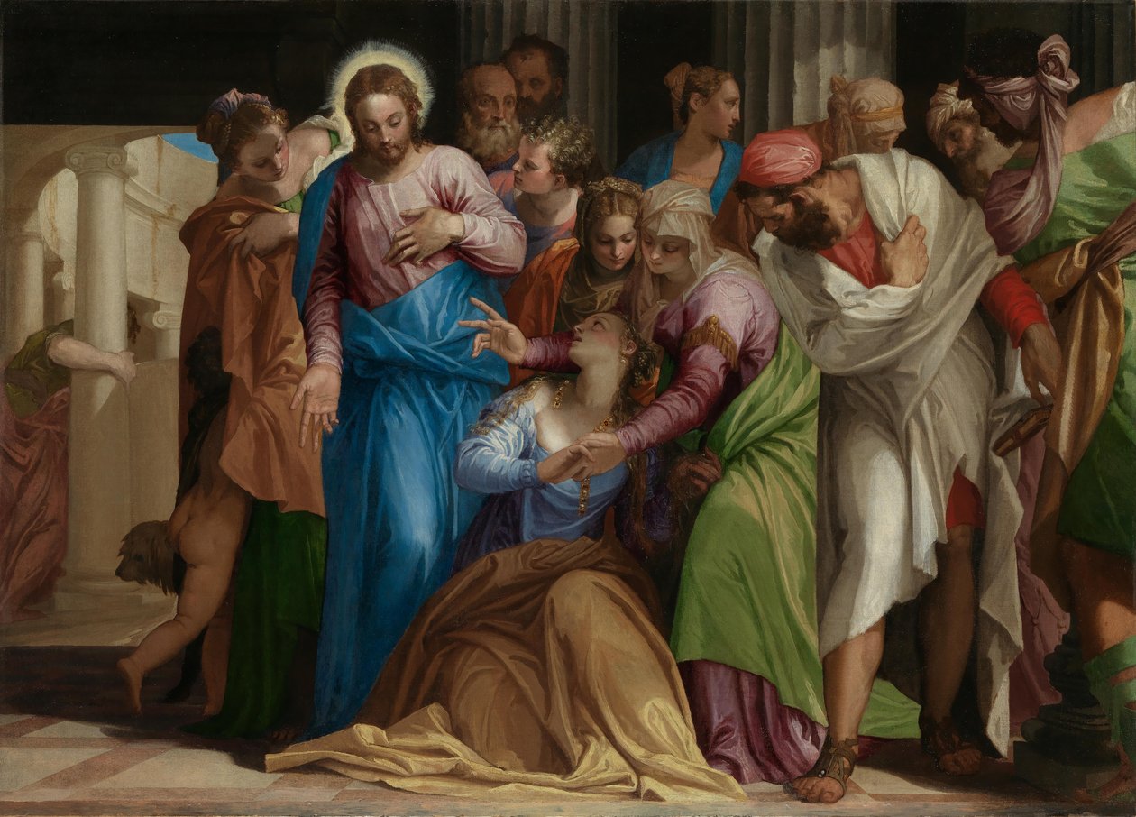 Die Bekehrung der Maria Magdalena von Paolo Veronese