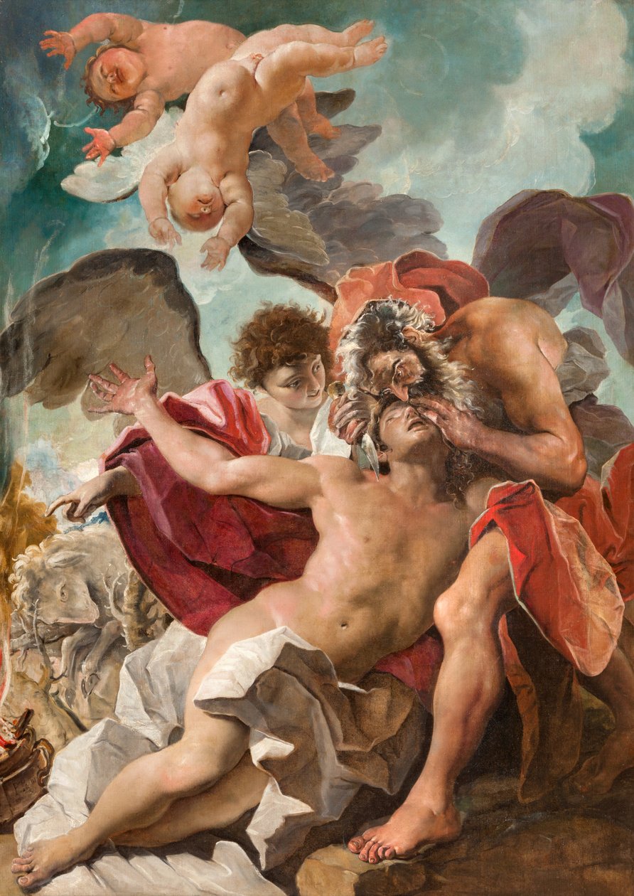 Opferung Isaaks von Paolo Pagani