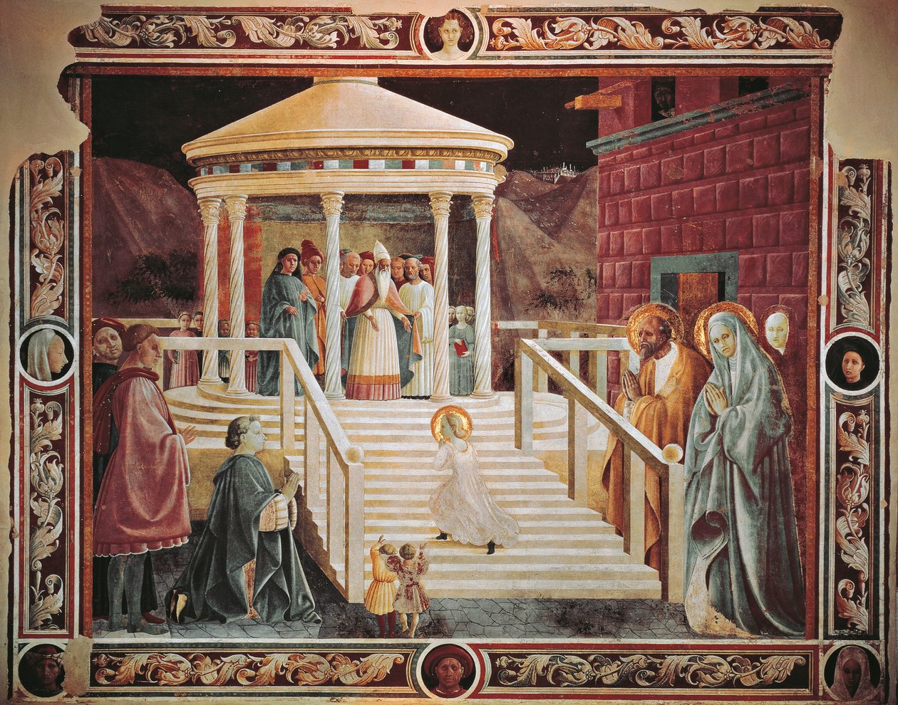 Darstellung Mariens im Tempel von Paolo Uccello
