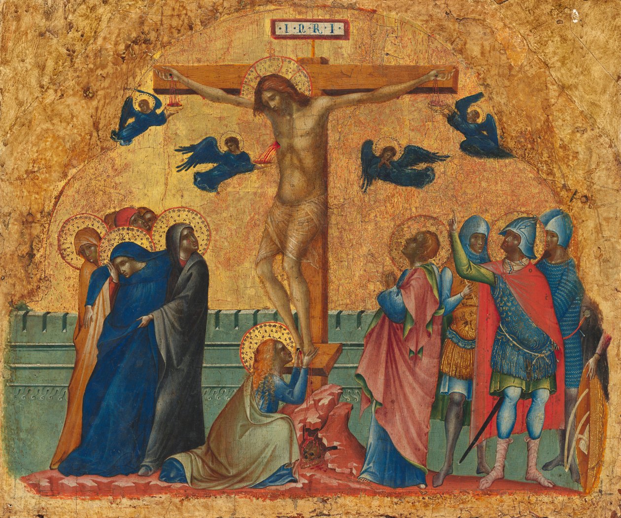 Die Kreuzigung, ca. 1340-1345 von Paolo Veneziano