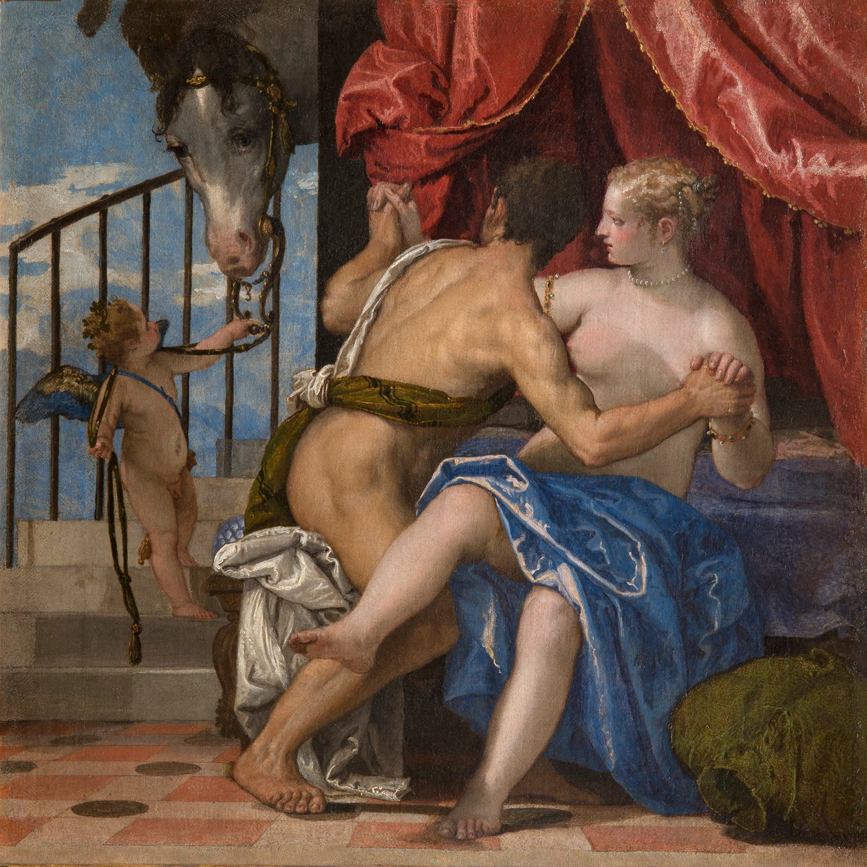 Venus und Mars, ca. 1575 von Paolo Veronese