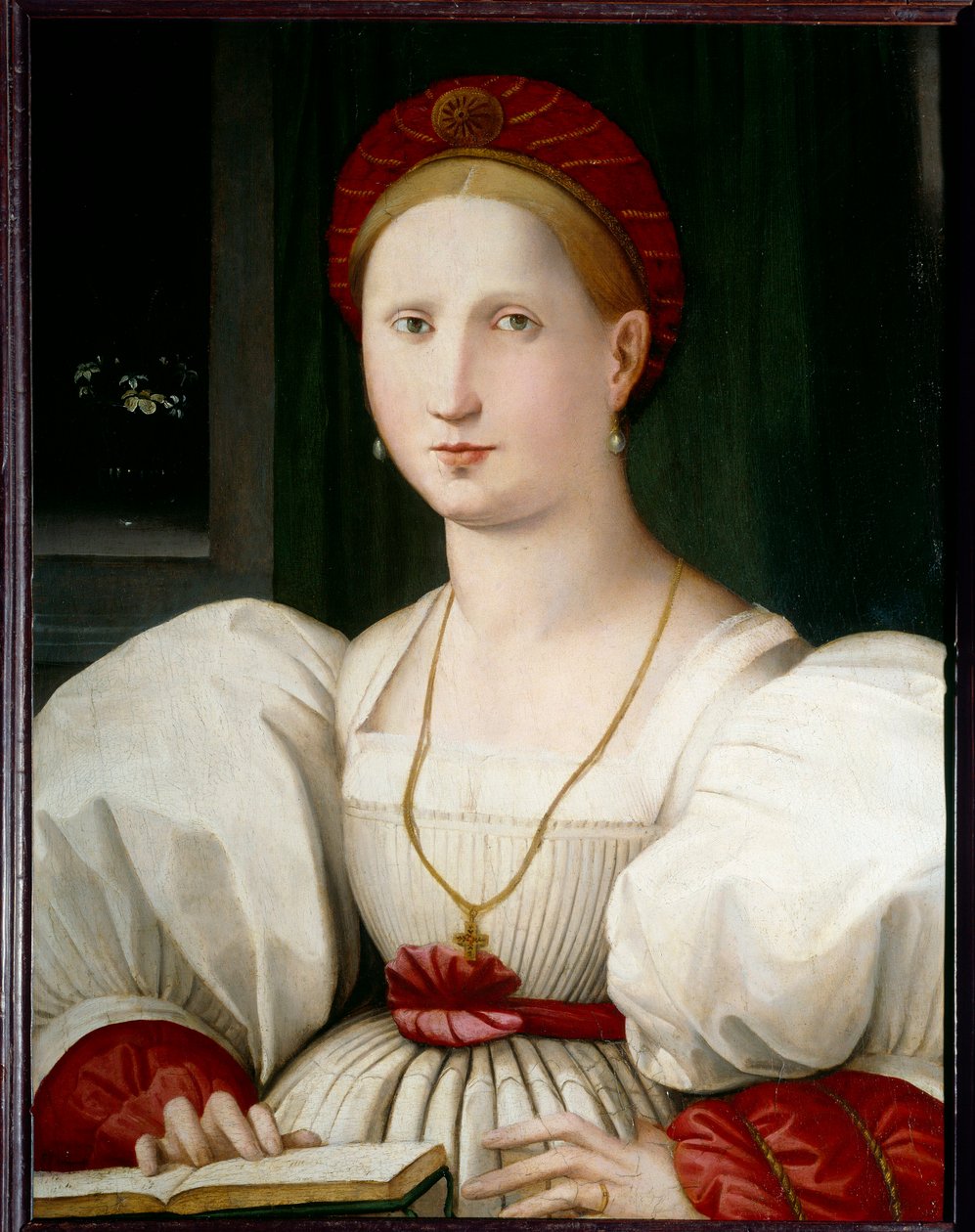 Porträt einer Frau von Paolo Zacchia