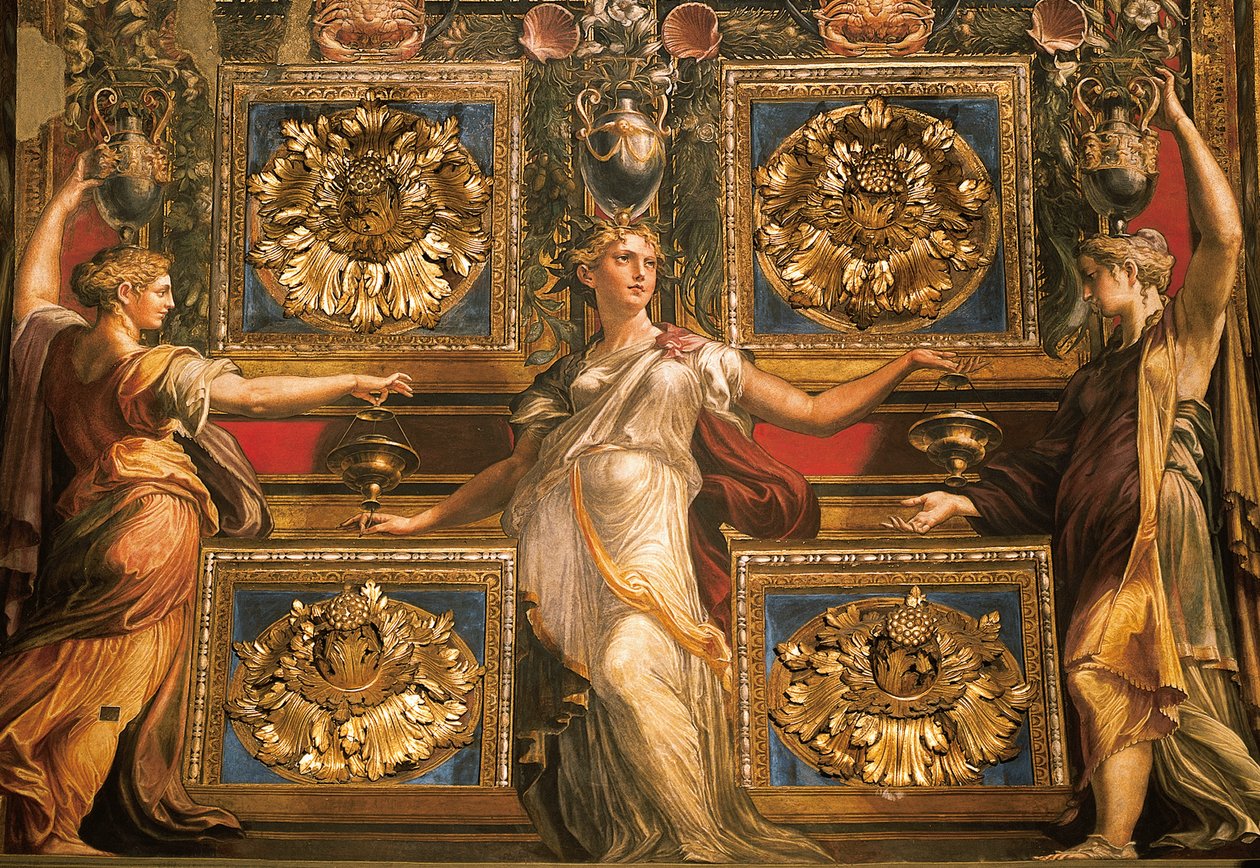 Drei törichte Jungfrauen von Parmigianino